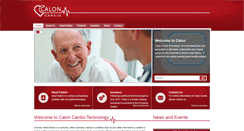 Desktop Screenshot of caloncardio.com